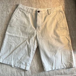 Dockers flat-front khaki shorts (size 30)